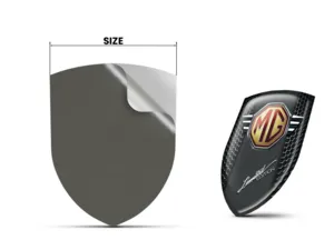 MG Logo Silicone Auto Universale Pregiato Pro
